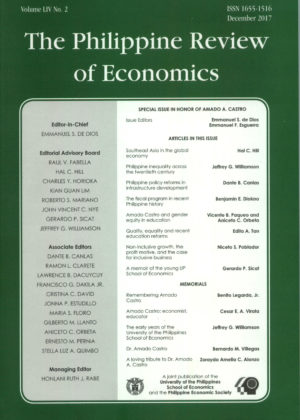 Philippine Review of Economics Vol 64 No. 2