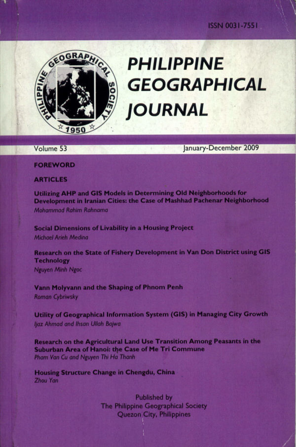 Philippine Geographical Journal vol 53