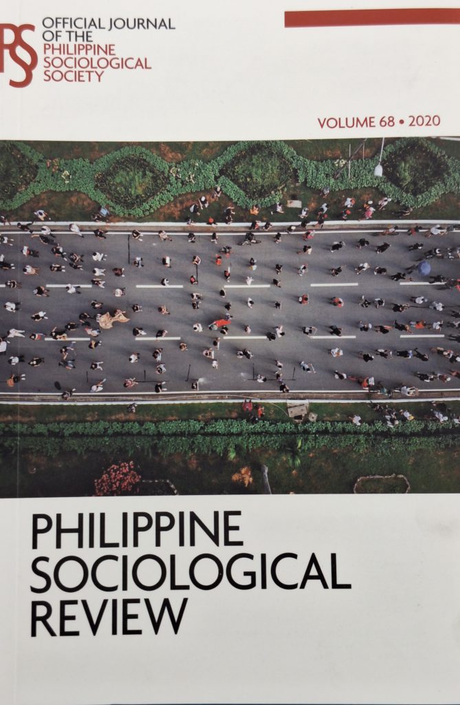 Philippine Sociological Review, Vol. 68 (2020) – Philippine Social ...