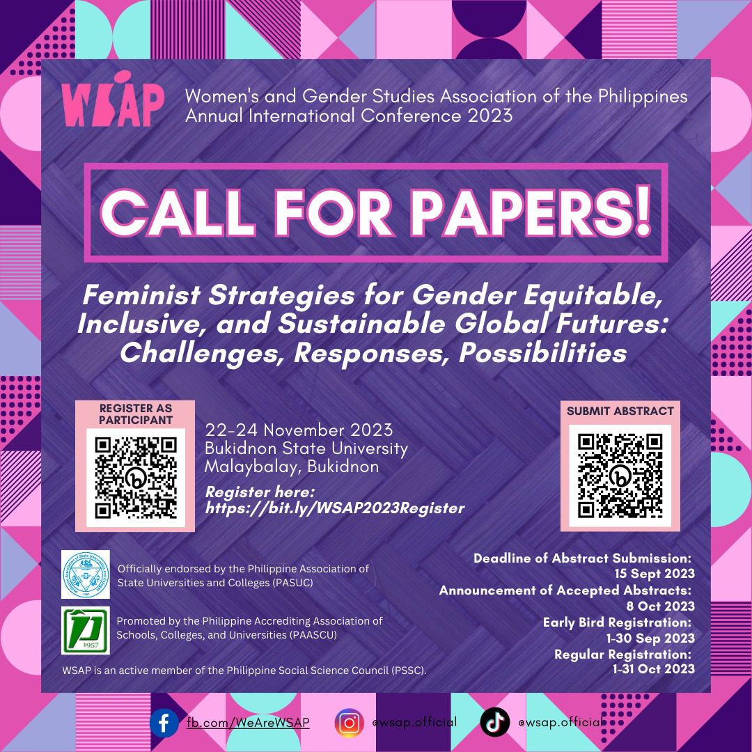 Call For Papers 2023 WSAP Annual International Conference   374777158 1233664317442439 6747668724224911266 N 