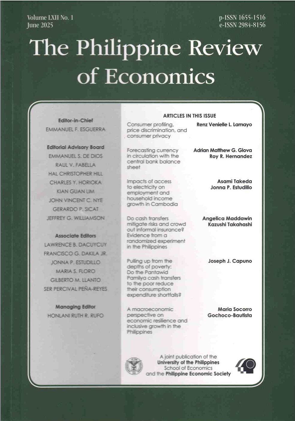 PRE Vol. 1 June 2025