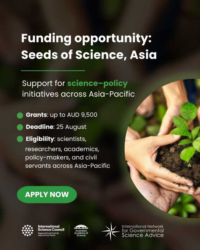 ISC Seeds of Science Asia